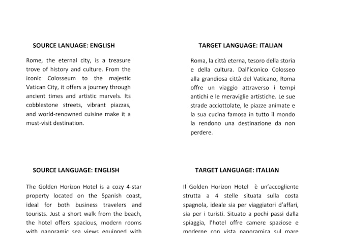 provide tourism translation and localization services